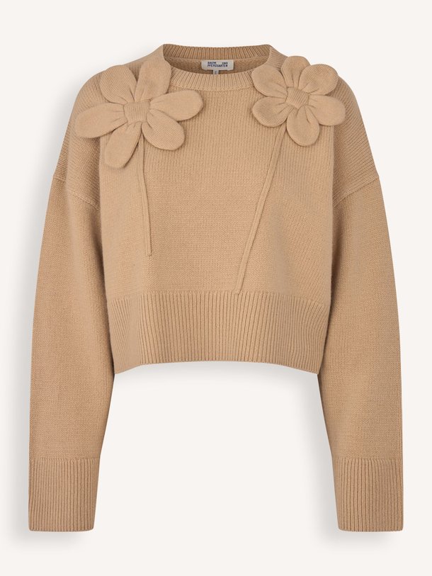 Ontdek de Cenia merino wolmix trui van Baum und Pferdgarten in de kleur Camel bij Orangebag. Op werkdagen voor 21:45 besteld, morgen in huis.