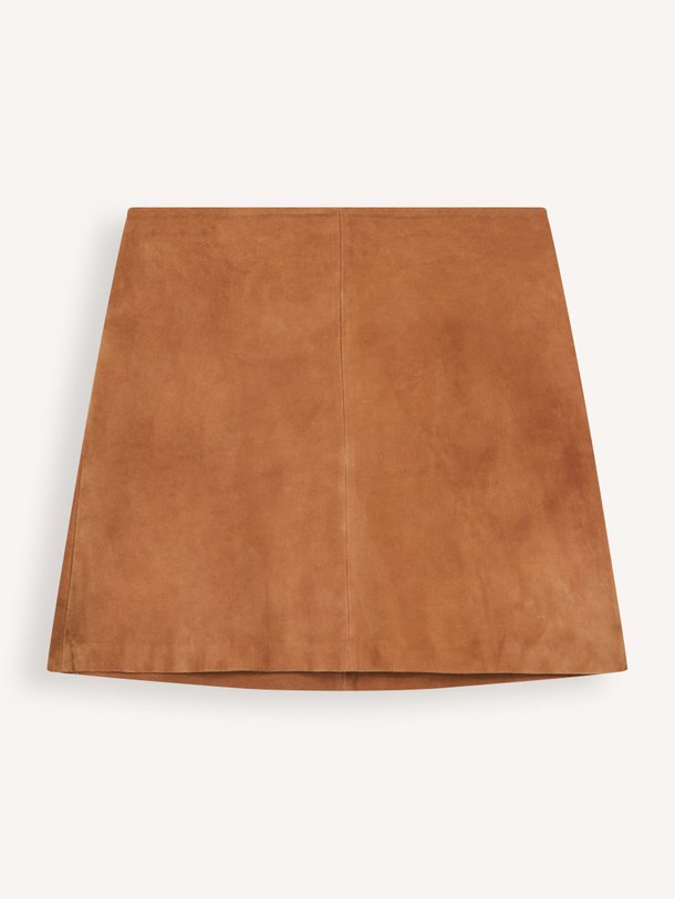 Ontdek de Liliana suède rok van Studio AR in de kleur Cognac bij Orangebag. Op werkdagen voor 21:45 besteld, morgen in huis.