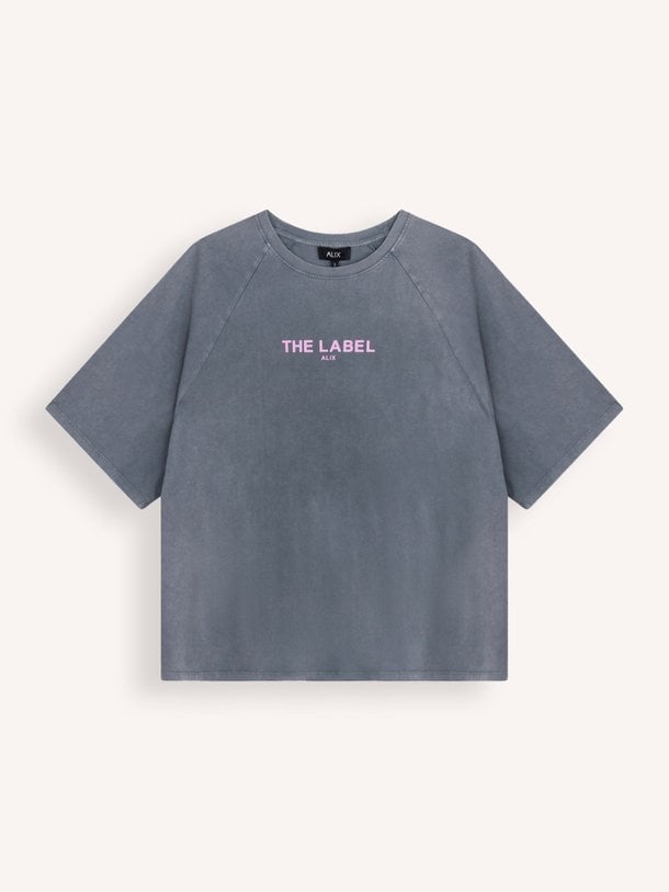 Ontdek de Katoenen logo T-shirt van Alix The Label bij Orangebag. Op werkdagen voor 21:45 besteld, morgen in huis.
