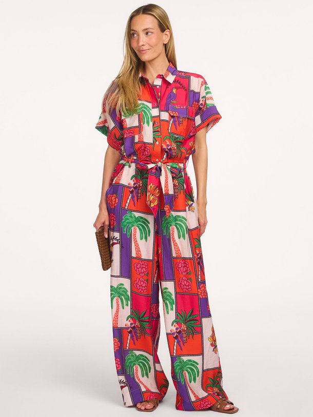 Ontdek de MathildeLL Jumpsuit SS van Lollys Laundry bij Orangebag. Op werkdagen voor 21:45 besteld, morgen in huis.