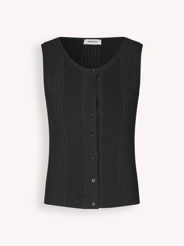 Ontdek de Krissa viscosemix gemêleerde blouse van Modstrom in de kleur zwart bij Orangebag. Op werkdagen voor 21:45 besteld, morgen in huis.