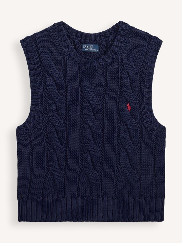 Ontdek de Katoenen kabelpatroon spencer van Ralph Lauren in de kleur Donkerblauw bij Orangebag. Op werkdagen voor 21:45 besteld, morgen in huis.