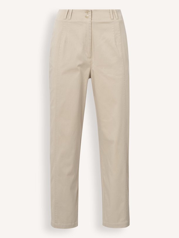 Ontdek de Katoenmix broek van Yaya in de kleur beige bij Orangebag. Op werkdagen voor 21:45 besteld, morgen in huis.