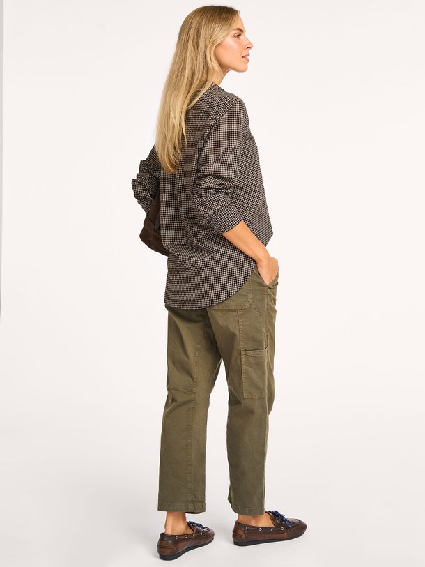 Ontdek de Rancho katoenen broek van Xirena in de kleur Donkergroen bij Orangebag. Op werkdagen voor 21:45 besteld, morgen in huis.