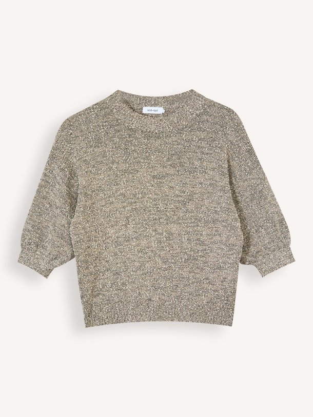 Ontdek de Clamence organic cottonmix trui met lurex van Knit-ted in de kleur Bruin bij Orangebag. Op werkdagen voor 21:45 besteld, morgen in huis.