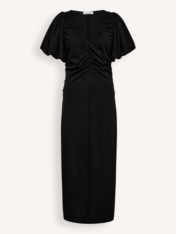Ontdek de Marise viscosemix maxi jurk van Haute L'Amitié in de kleur Zwart bij Orangebag. Op werkdagen voor 21:45 besteld, morgen in huis.