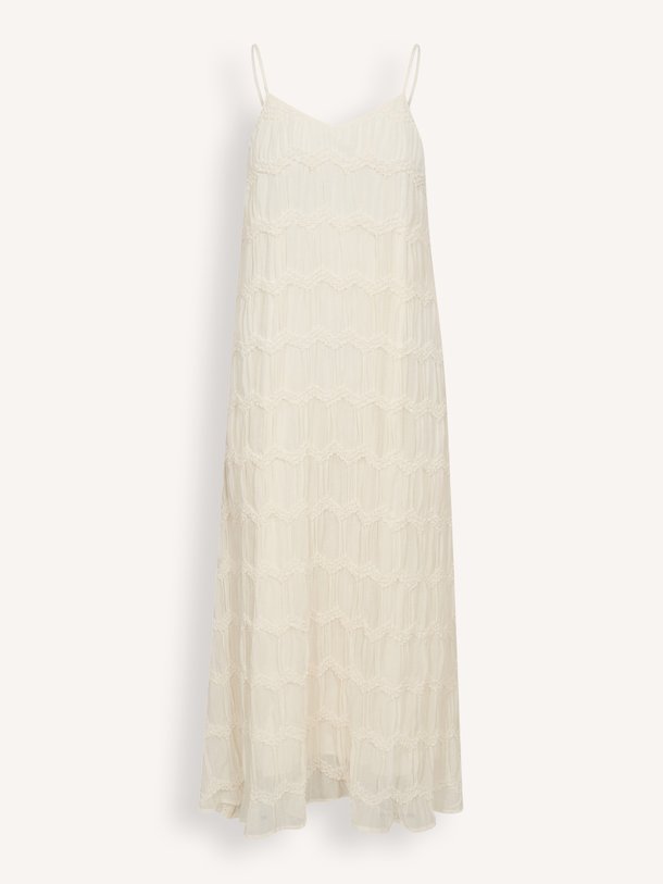 Ontdek de Jerry geweven maxi jurk van Co'Couture in de kleur Off-white bij Orangebag. Op werkdagen voor 21:45 besteld, morgen in huis.