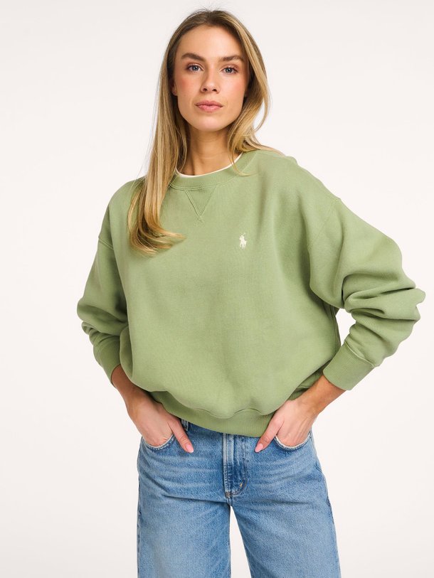 Ontdek de Katoenmix sweater van Ralph Lauren in de kleur Groen bij Orangebag. Op werkdagen voor 21:45 besteld, morgen in huis.