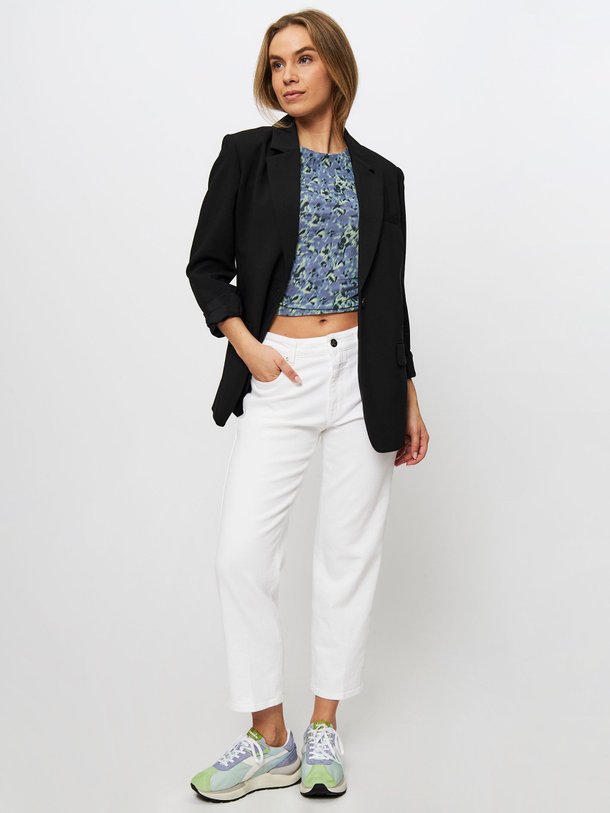 Ontdek de Hamilton mesh top met print van Modstrom in de kleur blauw bij Orangebag. Op werkdagen voor 21:45 besteld, morgen in huis.