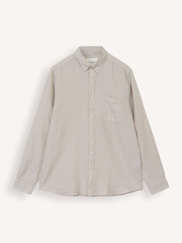 Ontdek de Linnen overhemd van Closed in de kleur beige bij Orangebag. Op werkdagen voor 21:45 besteld, morgen in huis.