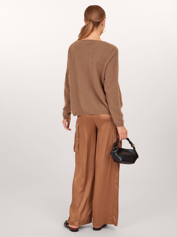 Ontdek de Zijdemix broek van Semicouture in de kleur brons bij Orangebag. Op werkdagen voor 21:45 besteld, morgen in huis.