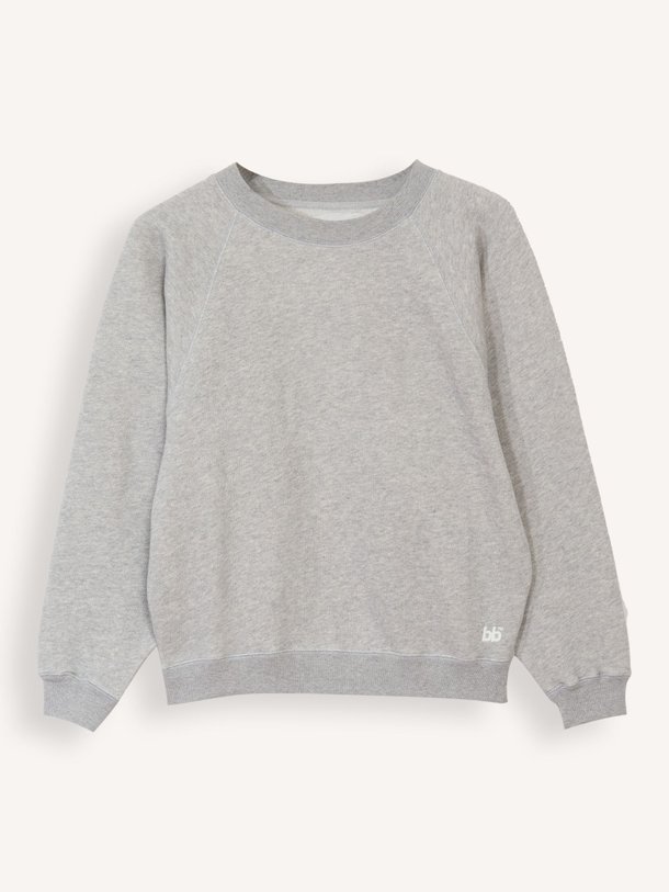 Ontdek de Fella katoenmix gemêleerde sweater van Bellerose in de kleur grijs bij Orangebag. Op werkdagen voor 21:45 besteld, morgen in huis.