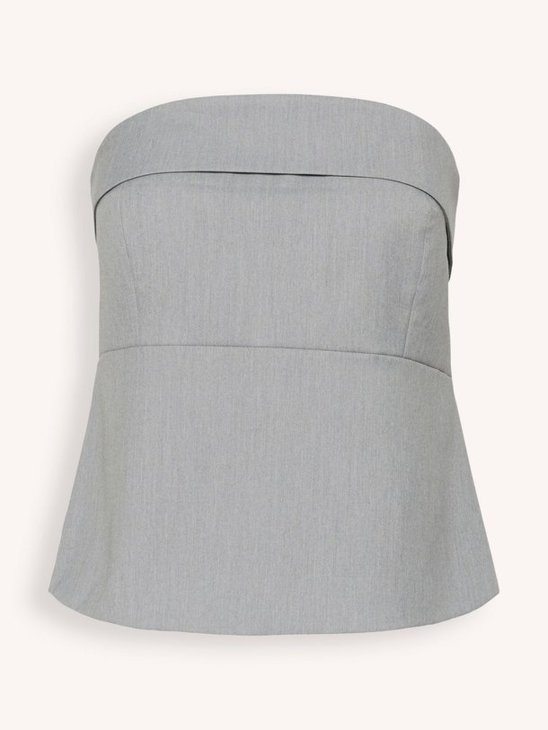 Ontdek de Hanna viscosemix strapless top van My Essential Wardrobe in de kleur Grijs bij Orangebag. Op werkdagen voor 21:45 besteld, morgen in huis.
