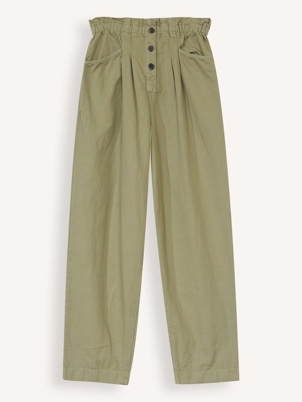 Ontdek de Lilow katoen/linnenmix broek van Bellerose in de kleur olijfgroen bij Orangebag. Op werkdagen voor 21:45 besteld, morgen in huis.