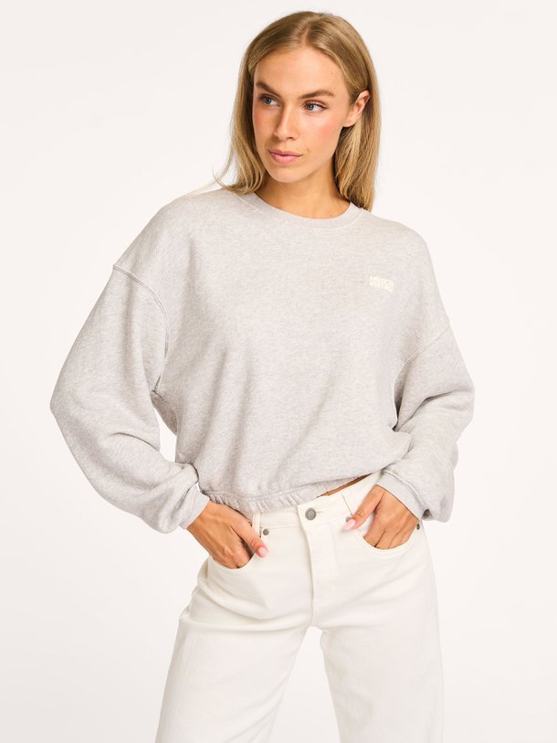 Ontdek de Kodytown katoenen gemêleerde sweater van American Vintage in de kleur grijs bij Orangebag. Op werkdagen voor 21:45 besteld, morgen in huis.