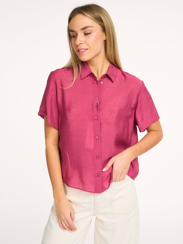 Samsoe Samsoe Saminna zijdemix blouse - Roze Ontdek de Saminna zijdemix blouse van Samsoe Samsoe in de kleur Roze bij Orangebag. Op werkdagen voor 21:45 besteld, morgen in huis.