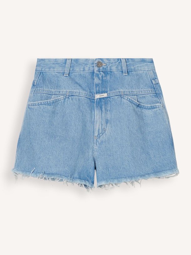 Ontdek de Jocy high waist loose fit short van Closed in de kleur lichtblauw bij Orangebag. Op werkdagen voor 21:45 besteld, morgen in huis.