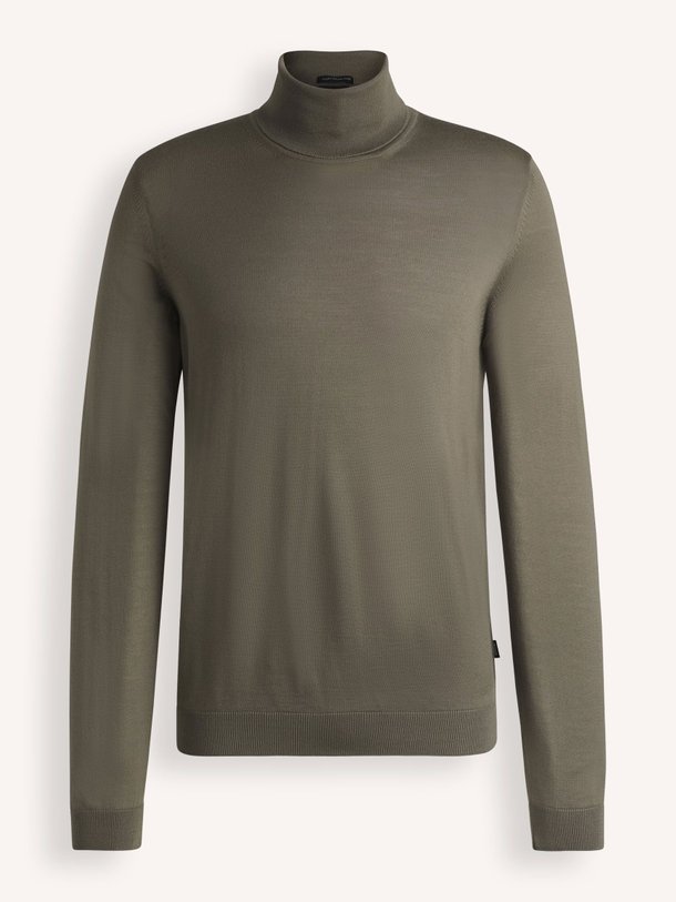 Boss Musso - Wollen Coltrui - Army Ontdek de Musso wollen coltrui van Boss in de kleur army bij Orangebag. Op werkdagen voor 21:45 besteld, morgen in huis.