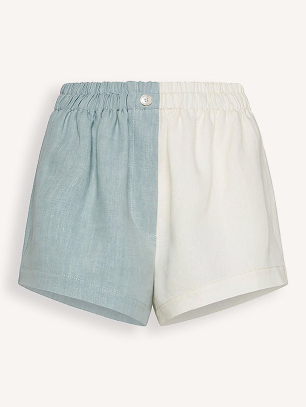Ontdek de Linnen short van forte_forte in de kleur aquablauw bij Orangebag. Op werkdagen voor 21:45 besteld, morgen in huis.