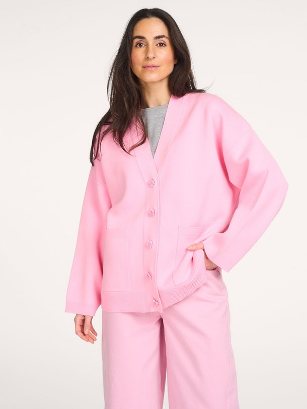 Ontdek de Jomber viscosemix oversized vest van Essentiel Antwerp in de kleur Roze bij Orangebag. Op werkdagen voor 21:45 besteld, morgen in huis.