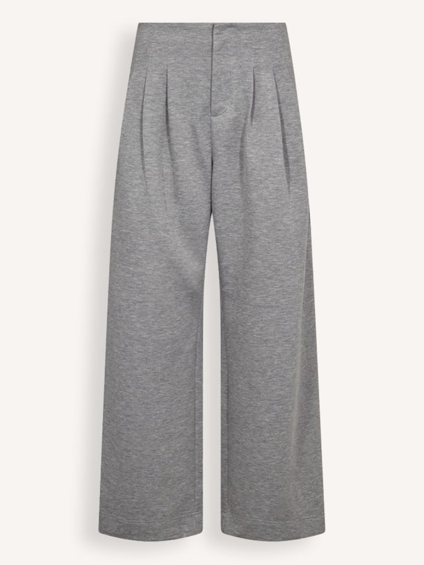 Ontdek de Lance viscosemix gemêleerde broek van Co'Couture in de kleur Grijs bij Orangebag. Op werkdagen voor 21:45 besteld, morgen in huis.