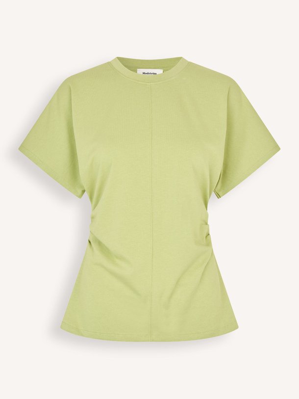 Ontdek de Pataya organic cotton T-shirt van Modstrom in de kleur Groen bij Orangebag. Op werkdagen voor 21:45 besteld, morgen in huis.