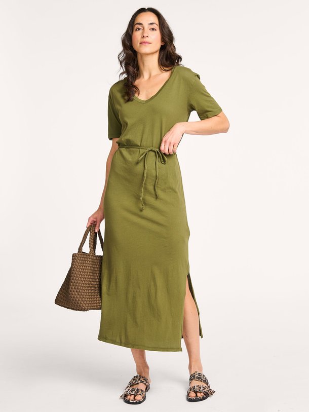 Ontdek de M392 Organic cotton jurk van Majestic Filatures in de kleur army bij Orangebag. Op werkdagen voor 21:45 besteld, morgen in huis.