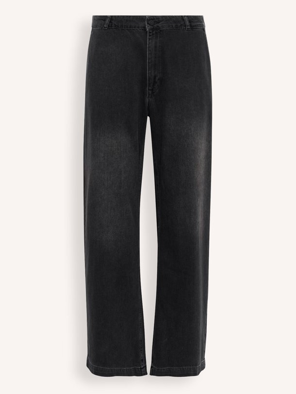 Ontdek de Malo high waist wide leg non-stretch jeans van My Essential Wardrobe in de kleur donkergrijs bij Orangebag. Op werkdagen voor 21:45 besteld, morgen in huis.