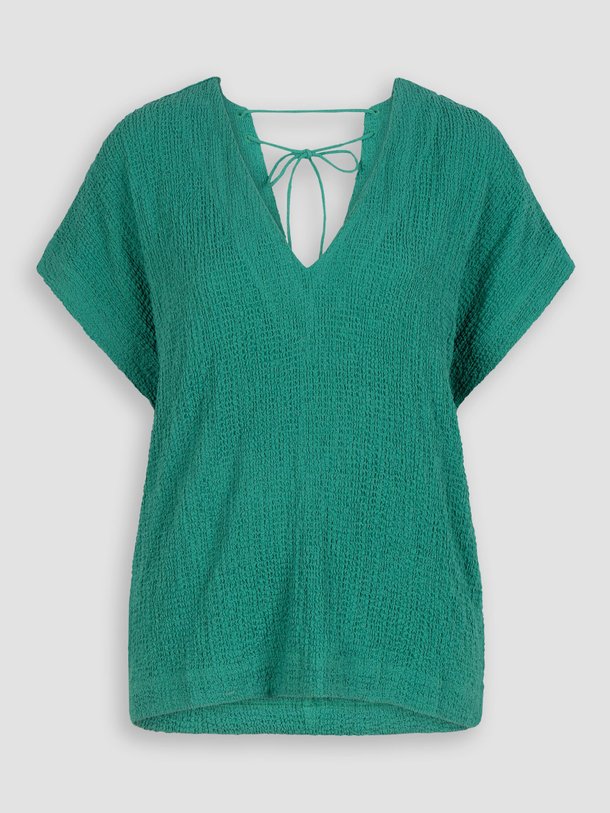 Ontdek de Muze viscosemix stretch top met structuur van Dante 6 in de kleur groen bij Orangebag. Op werkdagen voor 21:45 besteld, morgen in huis.