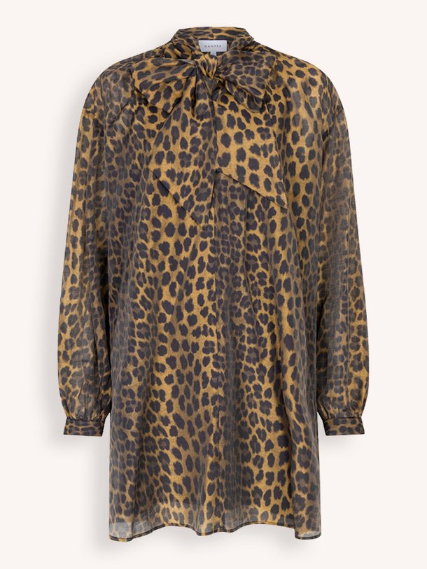 Ontdek de Leigh tencelmix jurk met leopard print van Dante 6 in de kleur Bruin bij Orangebag. Op werkdagen voor 21:45 besteld, morgen in huis.