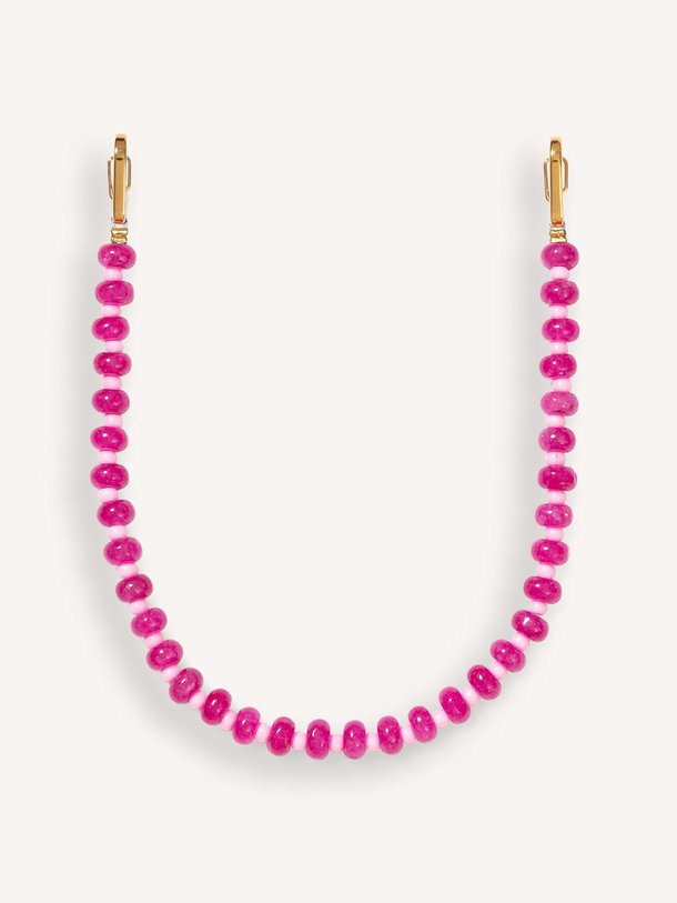 Ontdek de Cherry Pink phone cord van Ateljé in de kleur roze bij Orangebag. Op werkdagen voor 21:45 besteld, morgen in huis.