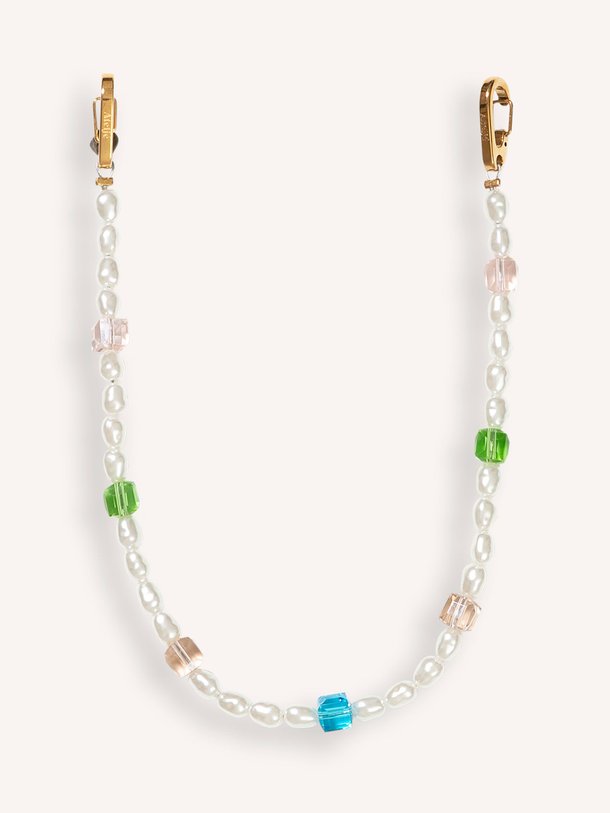 Ontdek de High Tide phone cord van Ateljé in de kleur parelmoer bij Orangebag. Op werkdagen voor 21:45 besteld, morgen in huis.