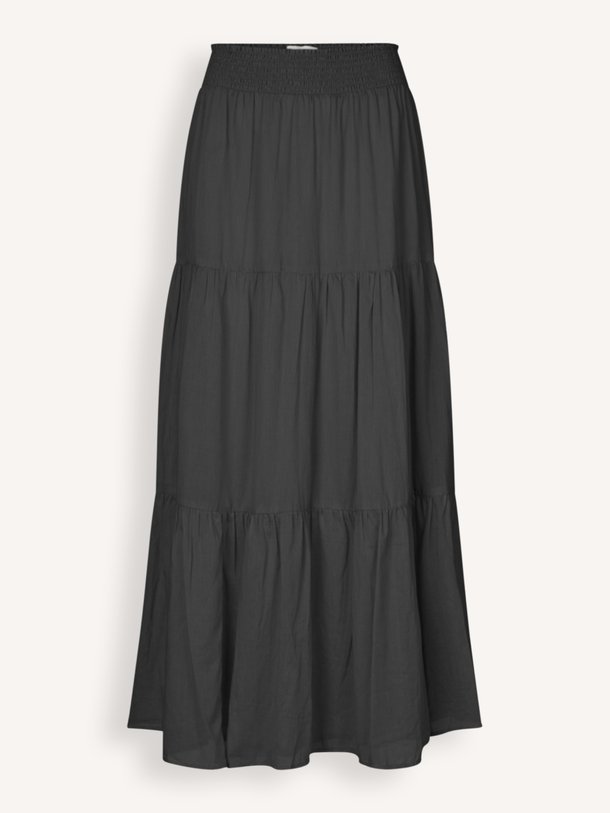 Lollys Laundry DiamondLL Maxi Skirt online kopen | Orangebag Ontdek de DiamondLL Maxi Skirt van Lollys Laundry bij Orangebag. Een zwierige zwarte rok van 100% katoen met een comfortabele gesmokte tailleband.
