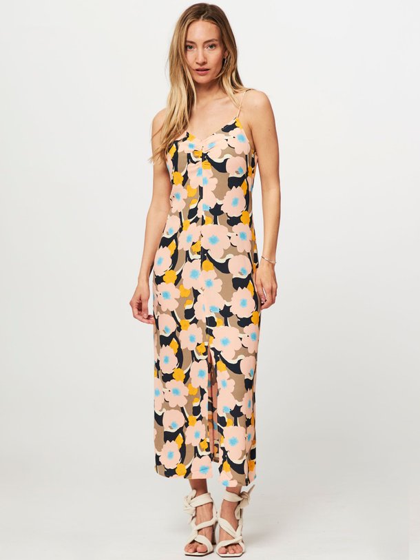 Ontdek de Dustin viscose jurk met print van Modstrom in de kleur poeder bij Orangebag. Op werkdagen voor 21:45 besteld, morgen in huis.
