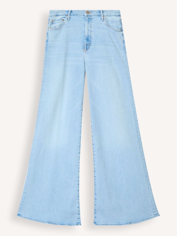 Ontdek de The Roller high waist flared fit jeans van Mother in de kleur Lichtblauw bij Orangebag. Op werkdagen voor 21:45 besteld, morgen in huis.