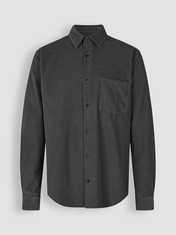Ontdek de Sune katoenen ribcord overhemd van Mads Norgaard Men in de kleur donkergrijs bij Orangebag. Op werkdagen voor 21:45 besteld, morgen in huis.