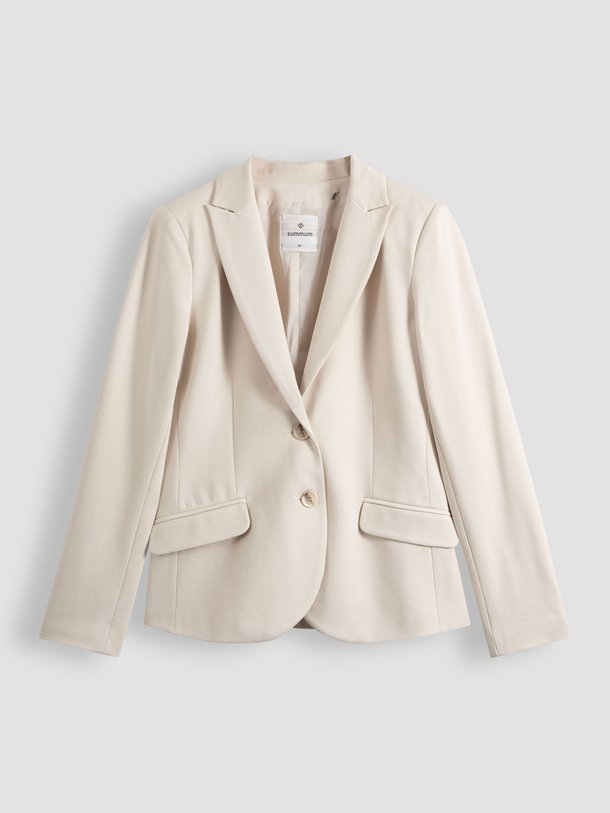 Ontdek de Bari viscosemix stretch blazer van Summum in de kleur ecru bij Orangebag. Op werkdagen voor 21:45 besteld, morgen in huis.
