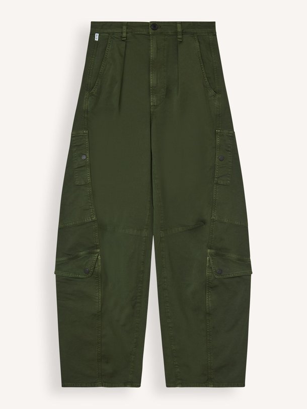 Ontdek de Flight katoenmix cargo broek van Citizens of Humanity in de kleur donkergroen bij Orangebag. Op werkdagen voor 21:45 besteld, morgen in huis.