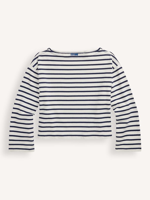 Ontdek de Katoenen gestreepte longsleeve van Ralph Lauren in de kleur Wit bij Orangebag. Op werkdagen voor 21:45 besteld, morgen in huis.