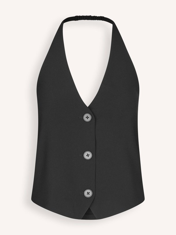 Ontdek de Fique geweven top van Second Female in de kleur zwart bij Orangebag. Op werkdagen voor 21:45 besteld, morgen in huis.
