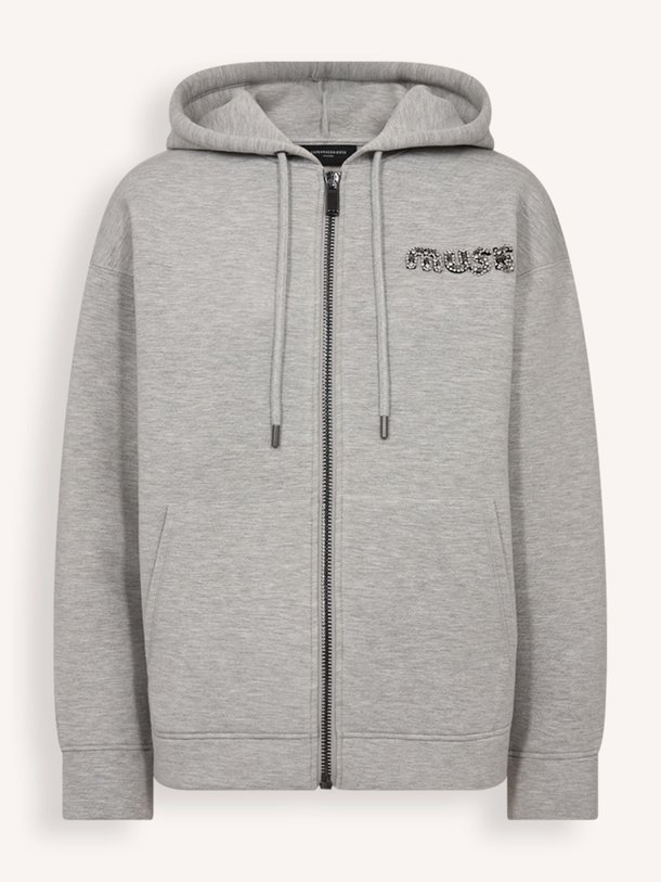 Ontdek de Scuba viscosemix vest met logo applicatie van Copenhagen Muse in de kleur grijs bij Orangebag. Op werkdagen voor 21:45 besteld, morgen in huis.