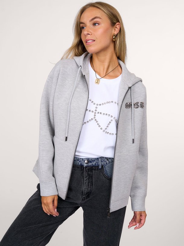 Ontdek de Scuba viscosemix vest met logo applicatie van Copenhagen Muse in de kleur grijs bij Orangebag. Op werkdagen voor 21:45 besteld, morgen in huis.