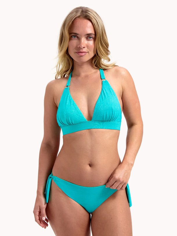 Ontdek de Sea Sparkle bikinitop met lurex van Cyell in de kleur turquoise bij Orangebag. Op werkdagen voor 21:45 besteld, morgen in huis.