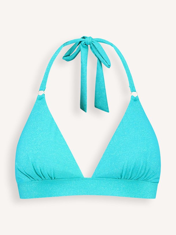 Ontdek de Sea Sparkle bikinitop met lurex van Cyell in de kleur turquoise bij Orangebag. Op werkdagen voor 21:45 besteld, morgen in huis.