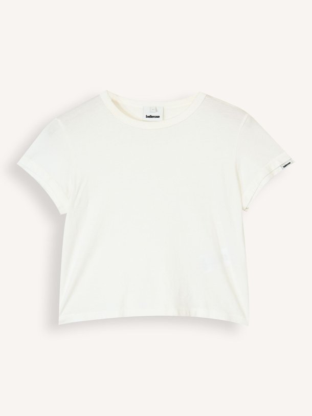 Ontdek de Cesar katoenen T-shirt van Bellerose in de kleur Wit bij Orangebag. Op werkdagen voor 21:45 besteld, morgen in huis.