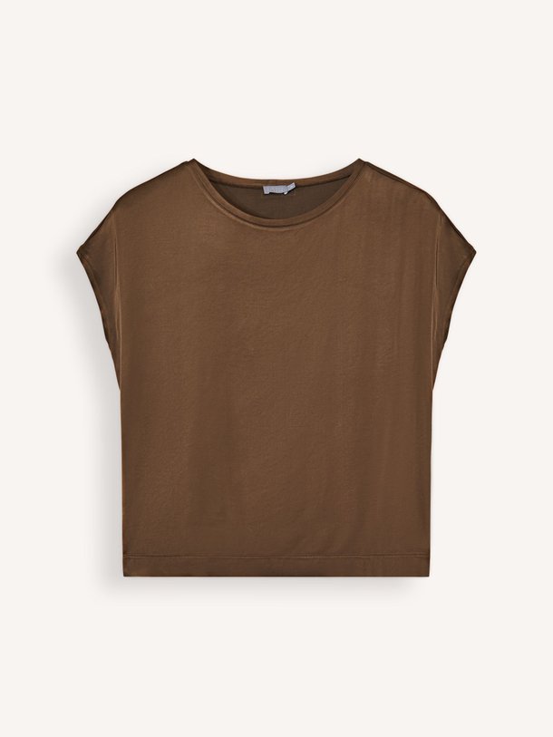 Ontdek de Viscose top van No Man's Land in de kleur Donkerbruin bij Orangebag. Op werkdagen voor 21:45 besteld, morgen in huis.
