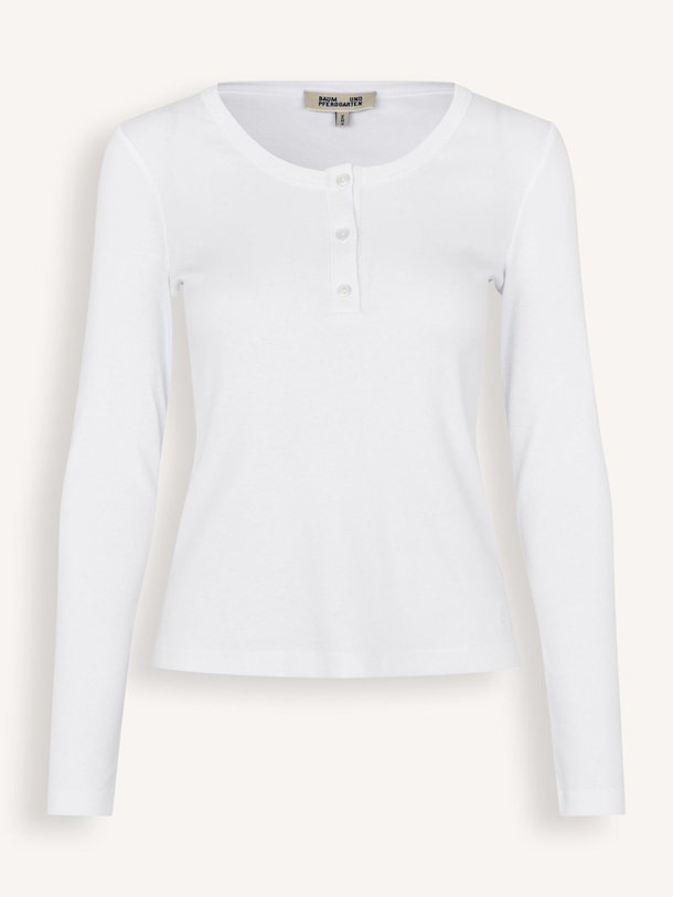 Ontdek de Jonia organic cotton longsleeve van Baum und Pferdgarten in de kleur Wit bij Orangebag. Op werkdagen voor 21:45 besteld, morgen in huis.