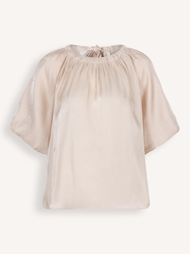 Dante 6 Simo - Geweven Glanzende Top - Perzik Ontdek de Simo geweven glanzende top van Dante 6 in de kleur perzik bij Orangebag. Op werkdagen voor 21:45 besteld, morgen in huis.