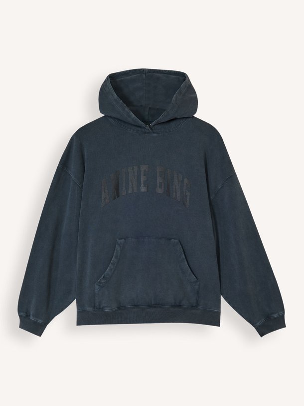 Ontdek de Harvey katoenen sweater van Anine Bing in de kleur Zwart bij Orangebag. Op werkdagen voor 21:45 besteld, morgen in huis.