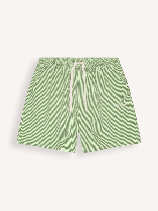Ontdek de Stripe Seersucker Swim Shorts van Les Deux bij Orangebag. Op werkdagen voor 21:45 besteld, morgen in huis.